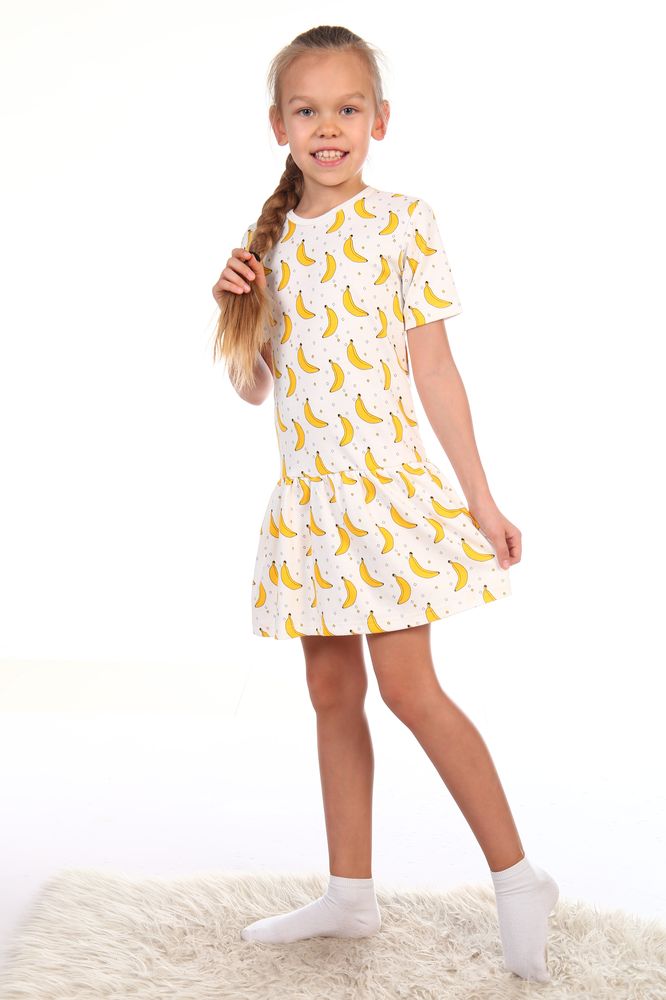 Платье детское "Бананы"