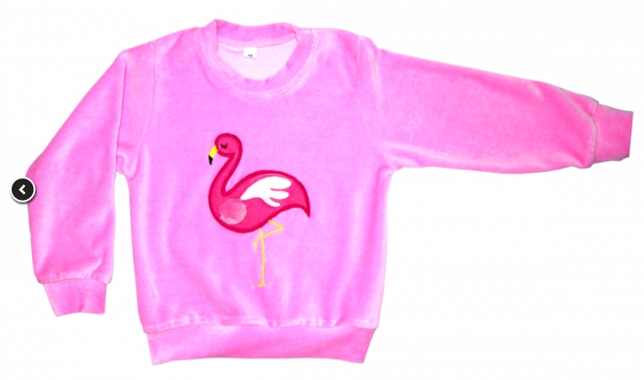 Свитшот детский "Фламинго"