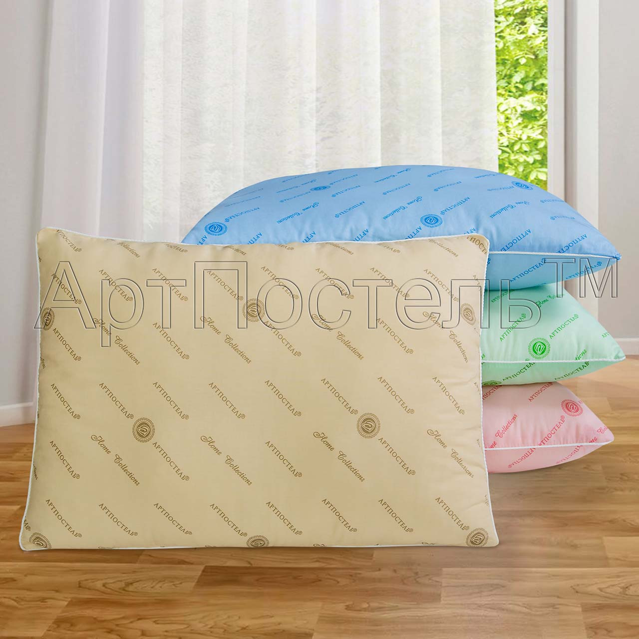 Подушка iv36607 (полиэфирное волокно, бязь)