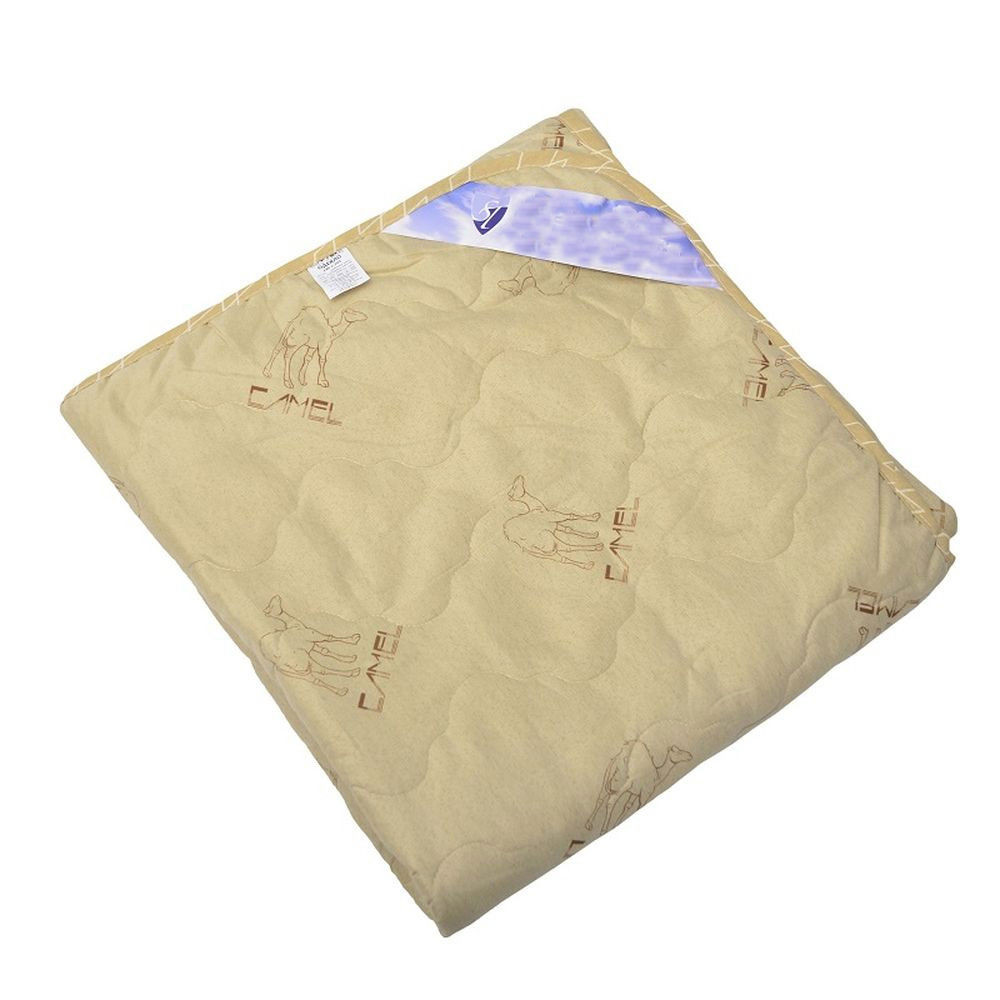 Одеяло летнее iv15690 (верблюжья шерсть, микрофибра)